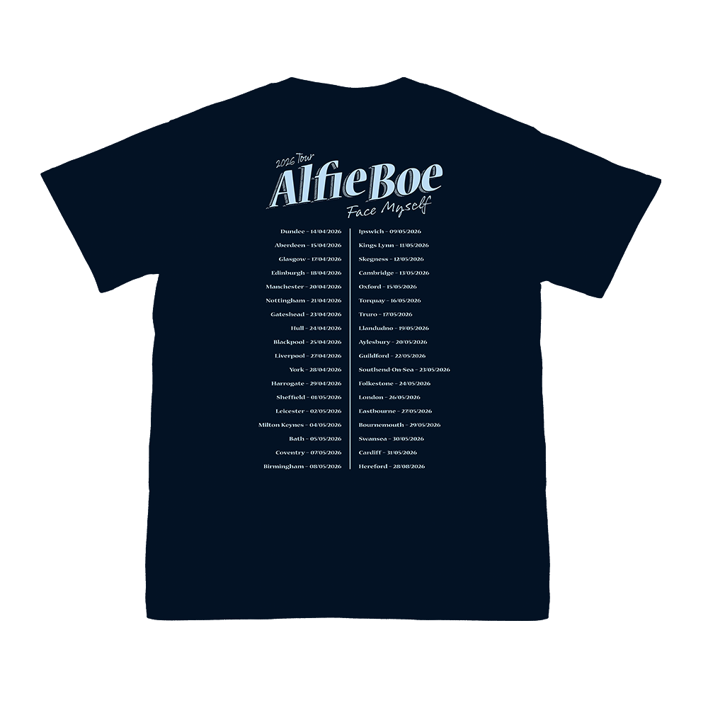 Facing Myself UK Tour 2026 T-Shirt